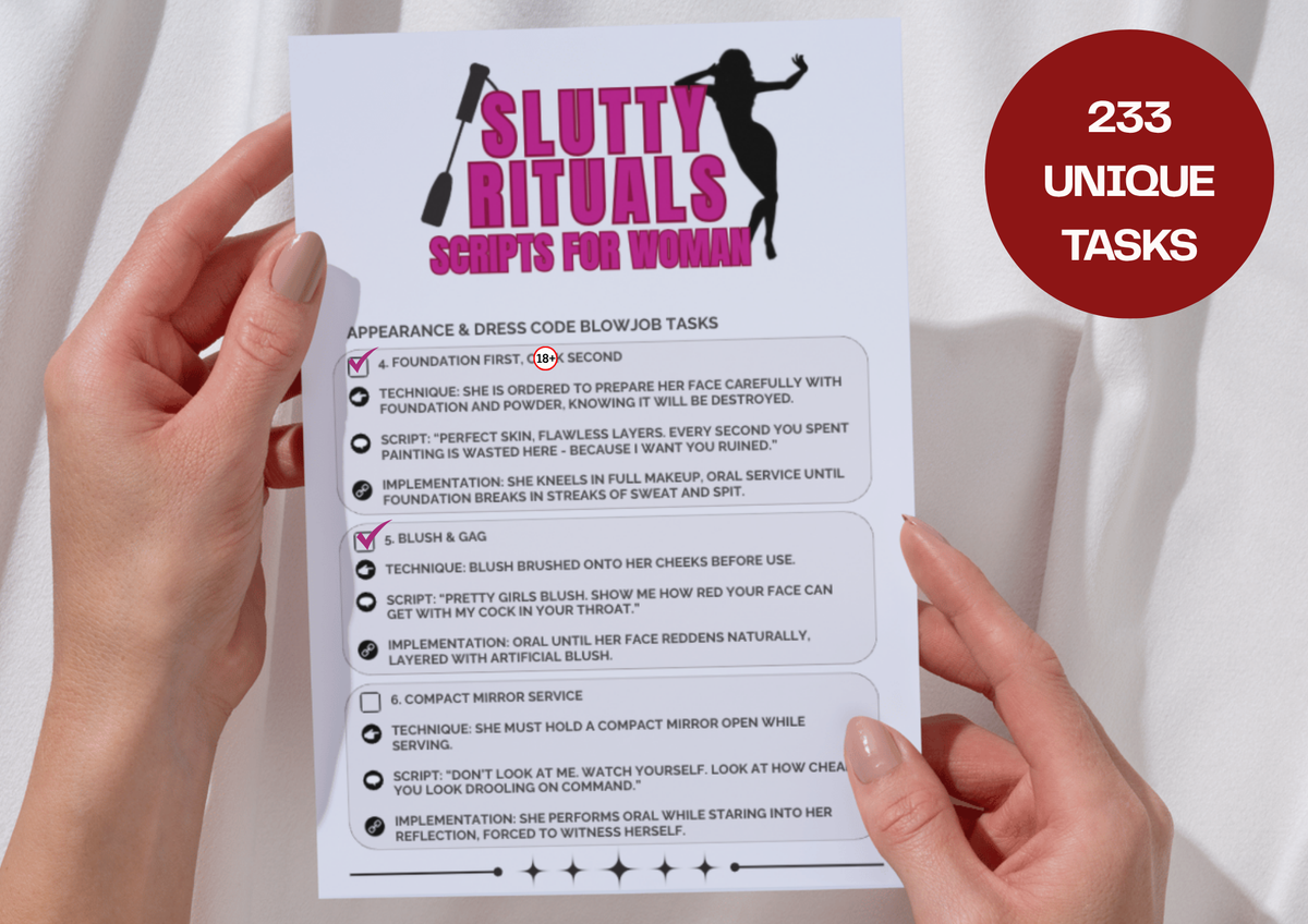 233 Blowjob Obedience Tasks for Submissive Women