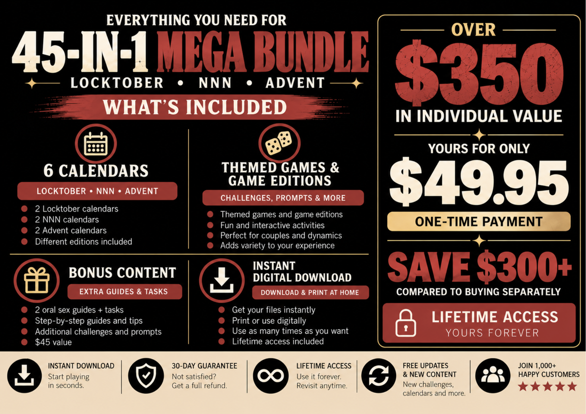 45-in-1 Locktober, NNN & Advent Bundles