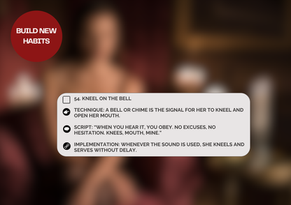 233 Blowjob Obedience Tasks for Submissive Women