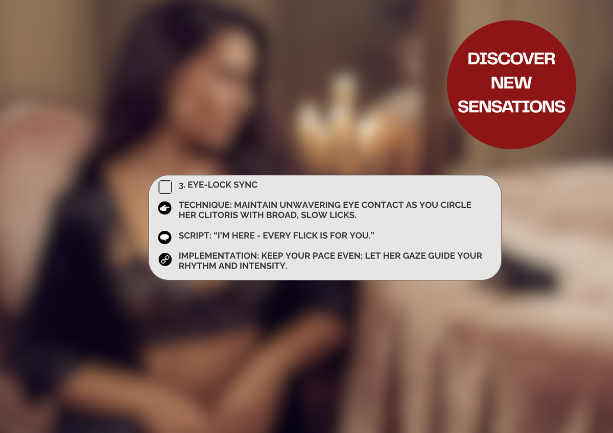 7-day Cunnilingus Obedience Training for Submissives