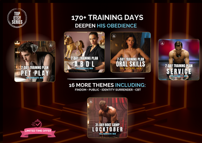 55-in-1 Ultimate FemDom Obedience Bundle