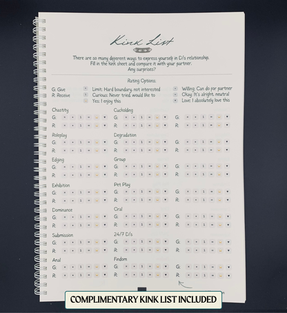 Kink Planner Premium A4 Print