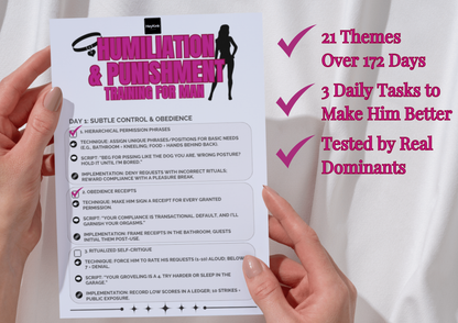 55-in-1 Ultimate FemDom Obedience Bundle
