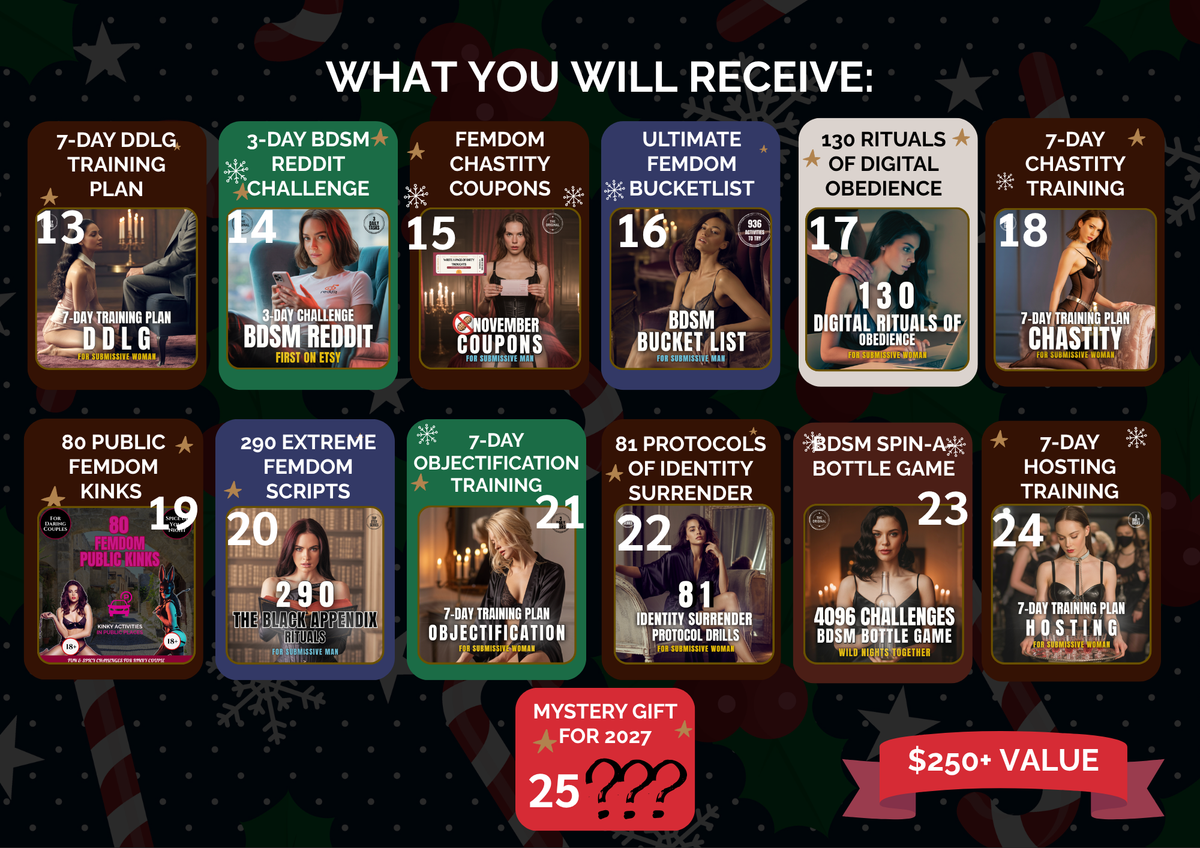 25-Day Kinkmas Advent Calendar