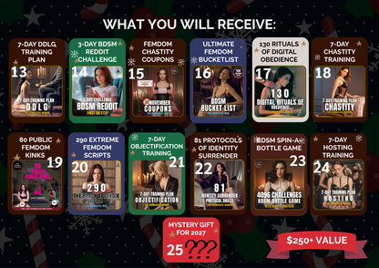 25-Day Kinkmas Advent Calendar
