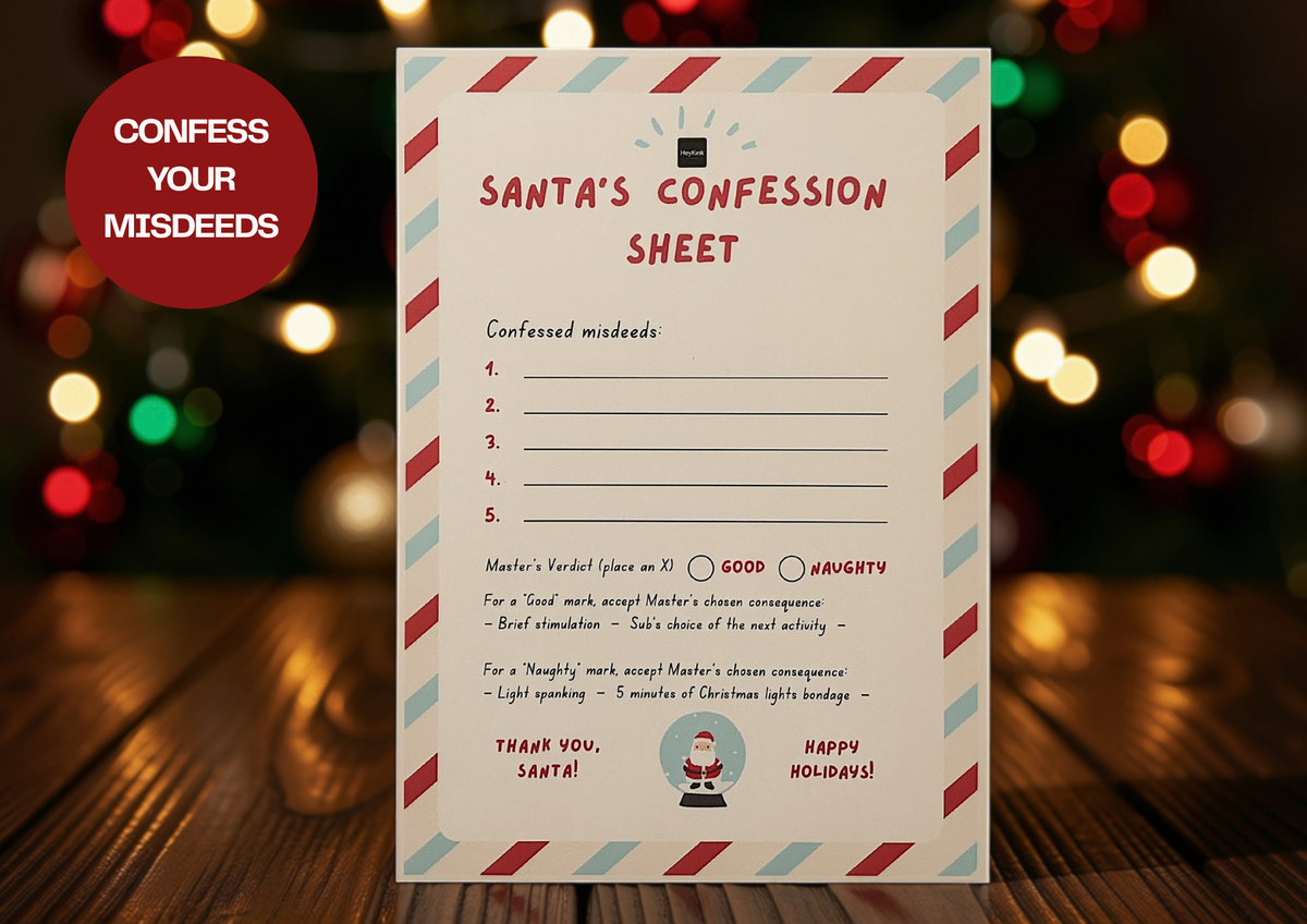 Kinky Advent Calendar 2026 for Submissive Women