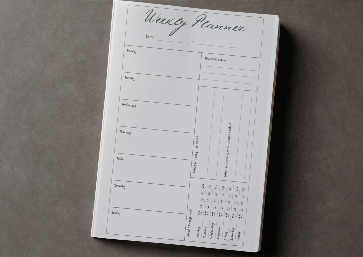 Kink Planner Guided Workbook