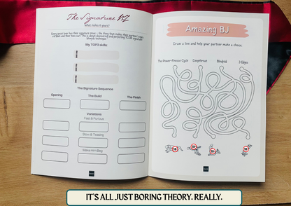 The Blowjob Workbook: Premium Print