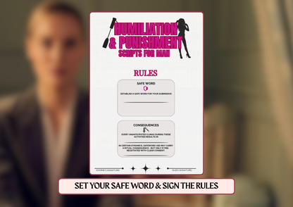 Locktober Calendar for Submissive Women