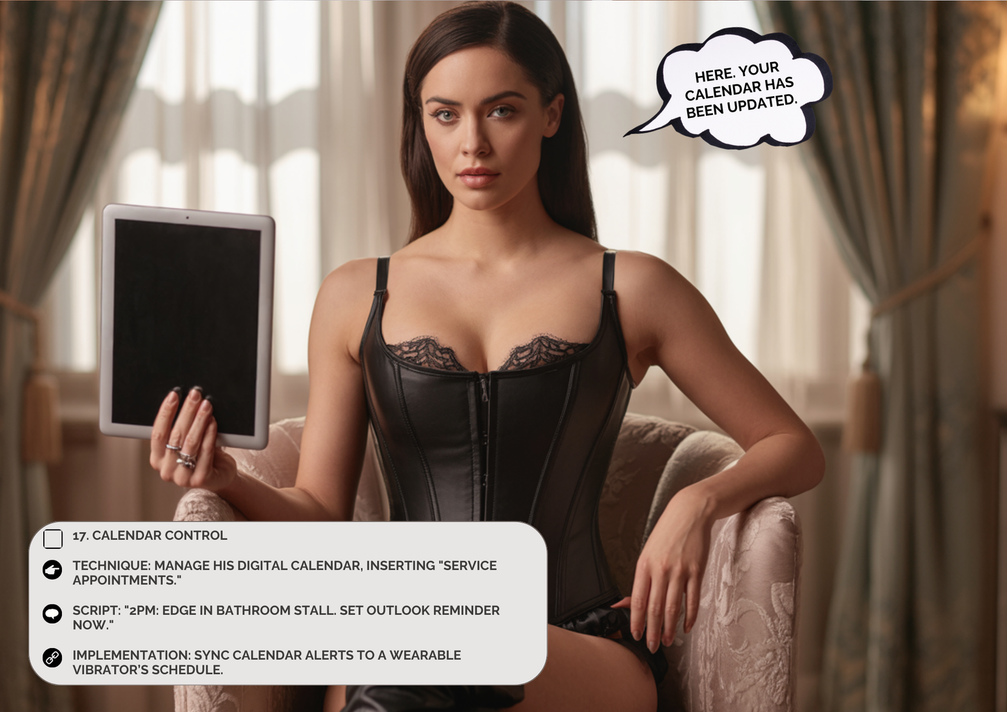 100 Digital FemDom Rituals of Obedience