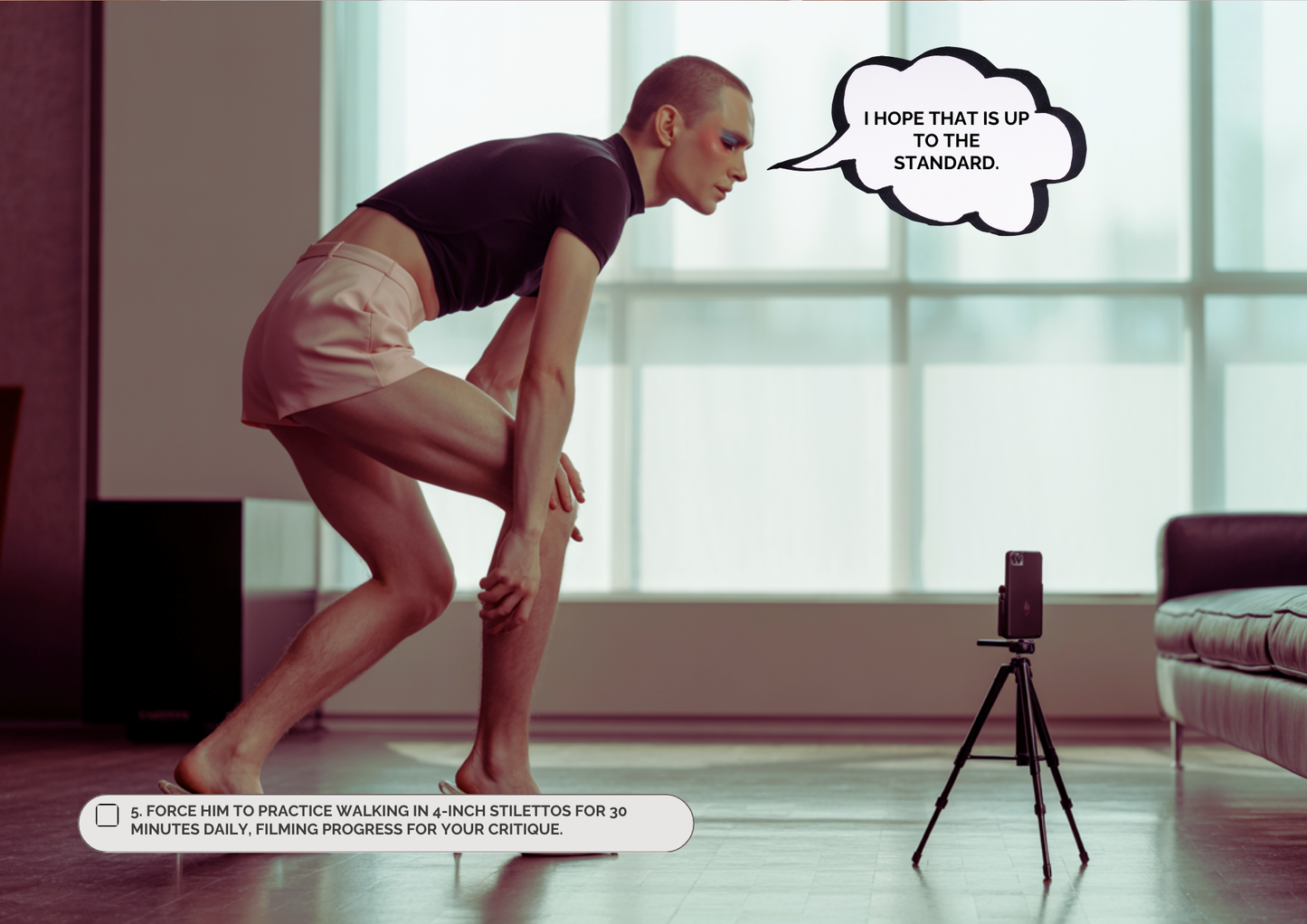 107 Sissy Obedience Tasks for Feminization Training