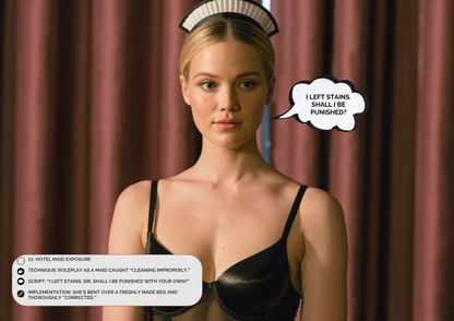 124 Roleplay Obedience Scripts for Submissive Women