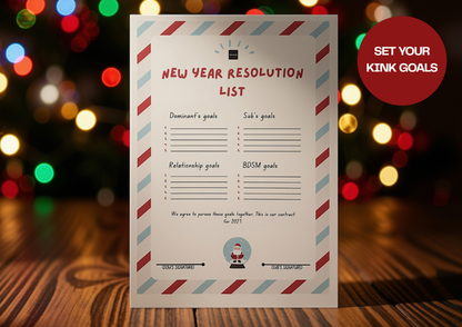 Kinky Advent Calendar 2026 for Submissive Women