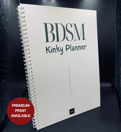 2027 Kink Planner Guided Workbook
