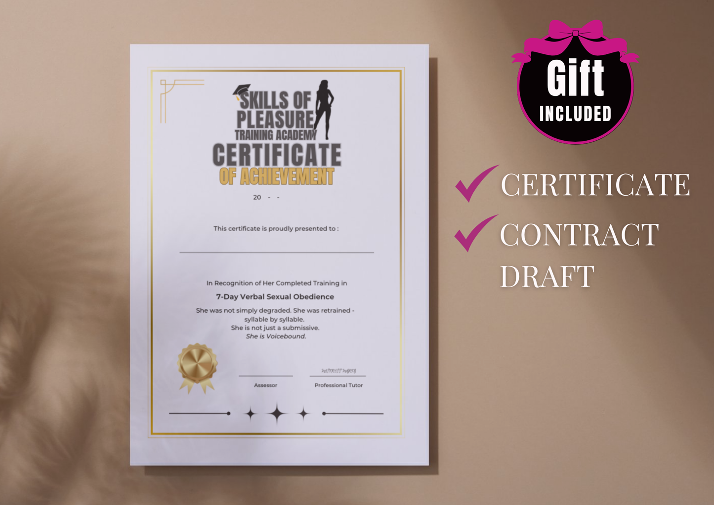 7-day Verbal Protocol Obedience Training