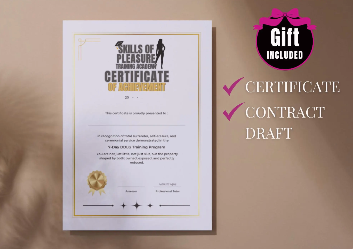 7-Day DDLG Obedience Training for Submissive Women