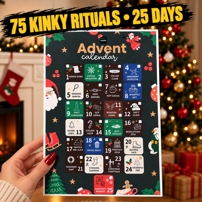 Kinky Advent Calendar 2026 for Submissive Women