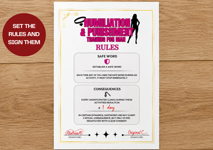 53 Chastity FemDom Tasks