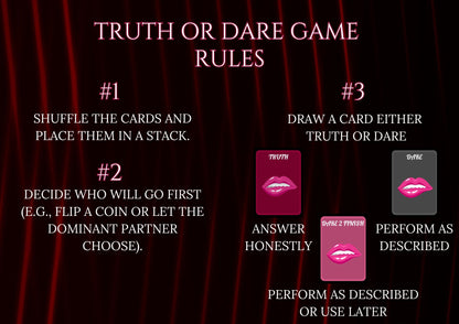 300 Truth or Dare Cards for Couples