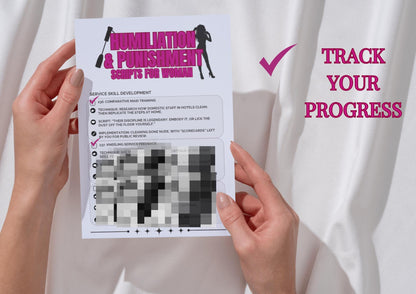 300 Service Humiliation Tasks for Submissive Woman