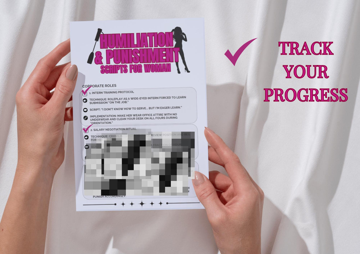 124 Roleplay Obedience Scripts for Submissive Women