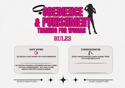 7-Day Chastity Obedience Training Plan for Submissive Women