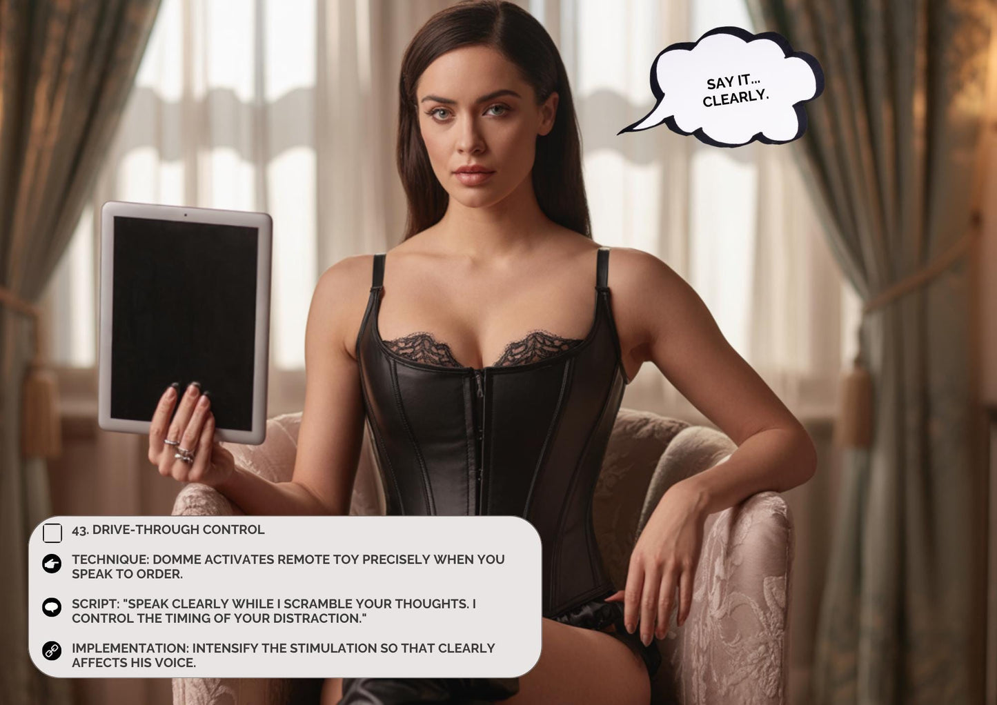 63 Long Distance FemDom Relationship BDSM Tasks with Scripts