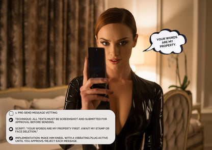 100 Digital FemDom Rituals of Obedience