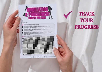 100 Role-Play Femdom Tasks with Scripts