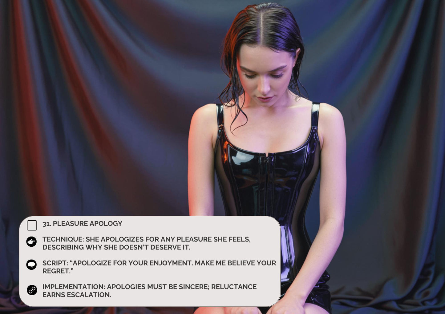 183 Intimate Control Tasks for Submissive Woman