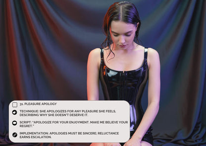 183 Intimate Control Tasks for Submissive Woman