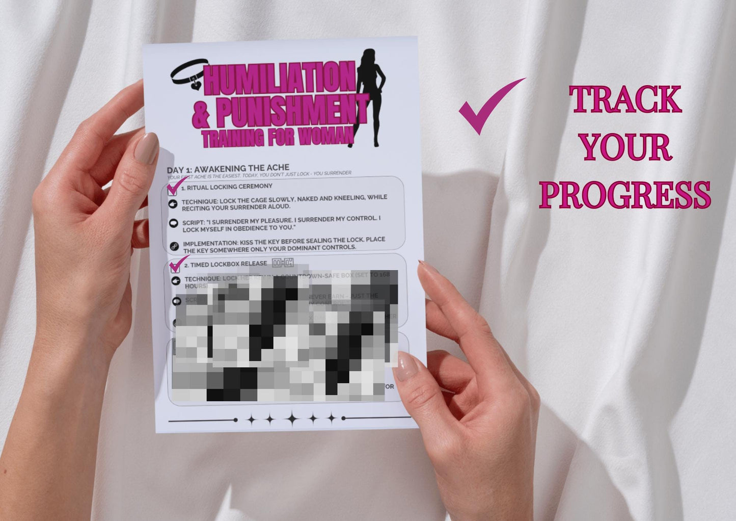 7-Day Chastity Obedience Training Plan for Submissive Women