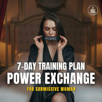 7-Day Power Exchange Obedience Training for Submissive Women