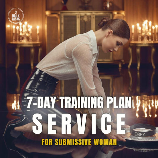 7-Day Service Rituals Training for Submissive Women