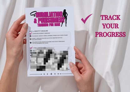 7-Day Humiliation Obedience Training for Submissive Men