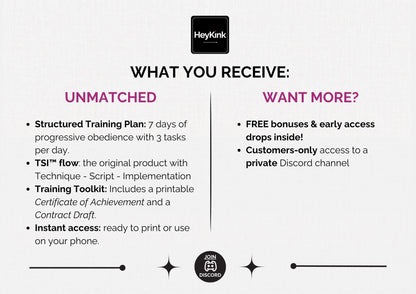 7-Day ABDL Obedience & Care Training Plan