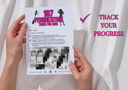 107 Sissy Obedience Tasks for Feminization Training