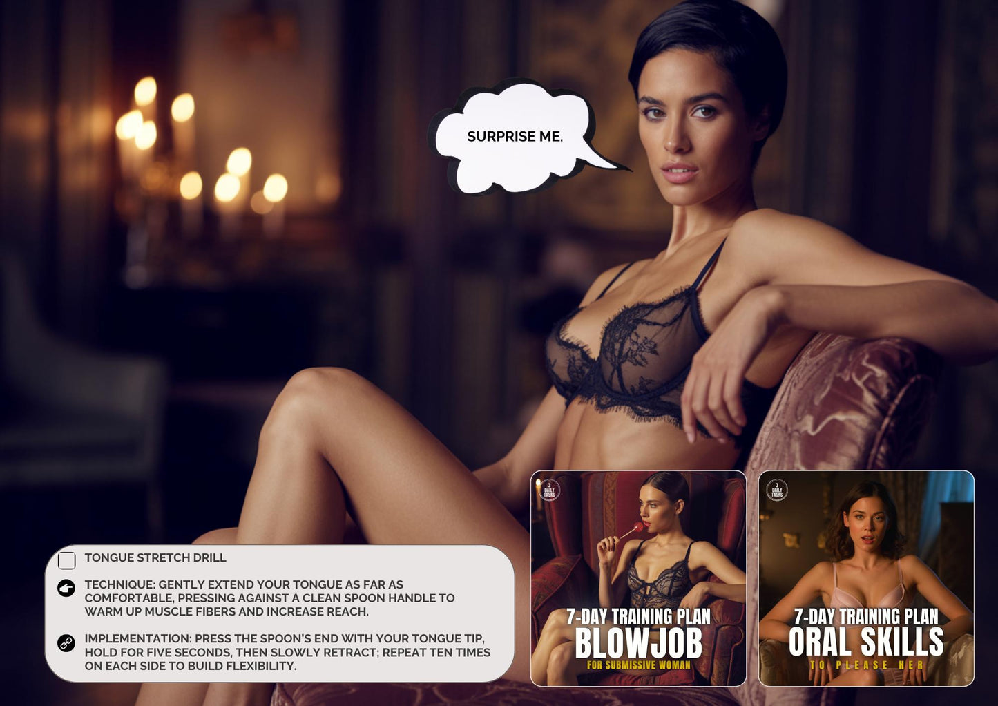 Blowjob+Cunnilingus Obedience 14-Day Training