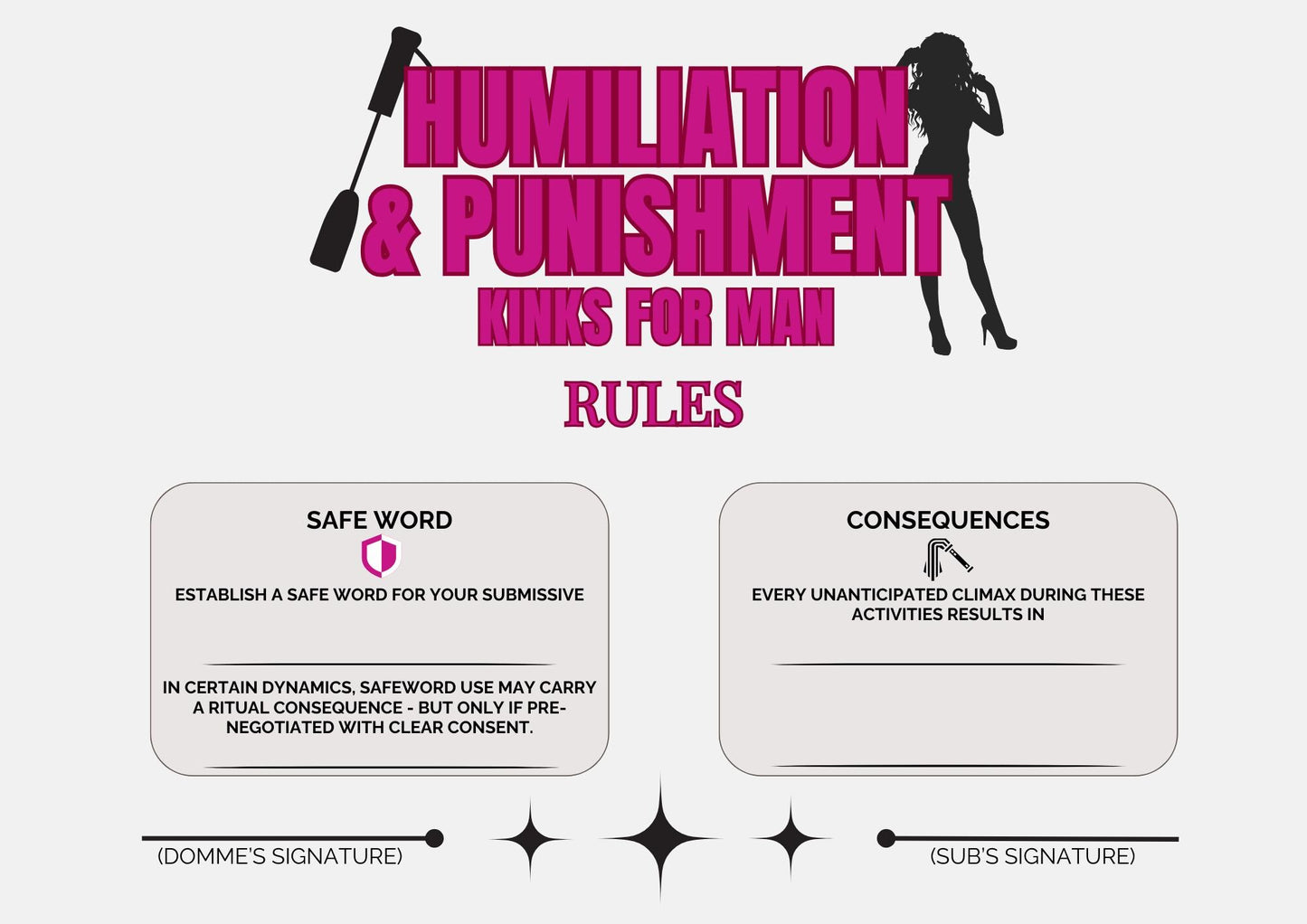 The Biggest BDSM Femdom Bucket List