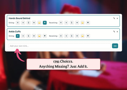 The Biggest Kink List in the World - 1793 Sex Ideas Playbook