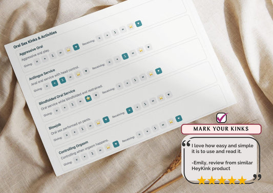 The Biggest Kink List in the World - 1793 Sex Ideas Playbook