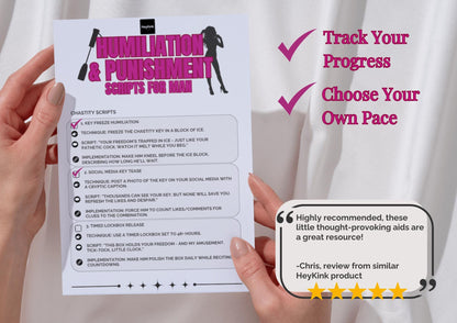 53 Chastity FemDom Tasks