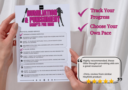 45 Protocol Based Service Scripts for Submissive Man