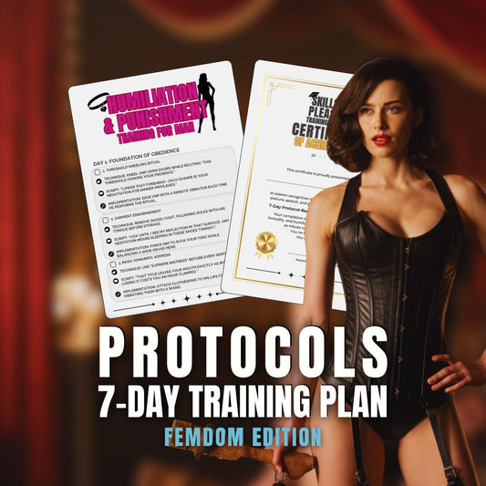 7-Day Submissive Man Obedience Protocol Training
