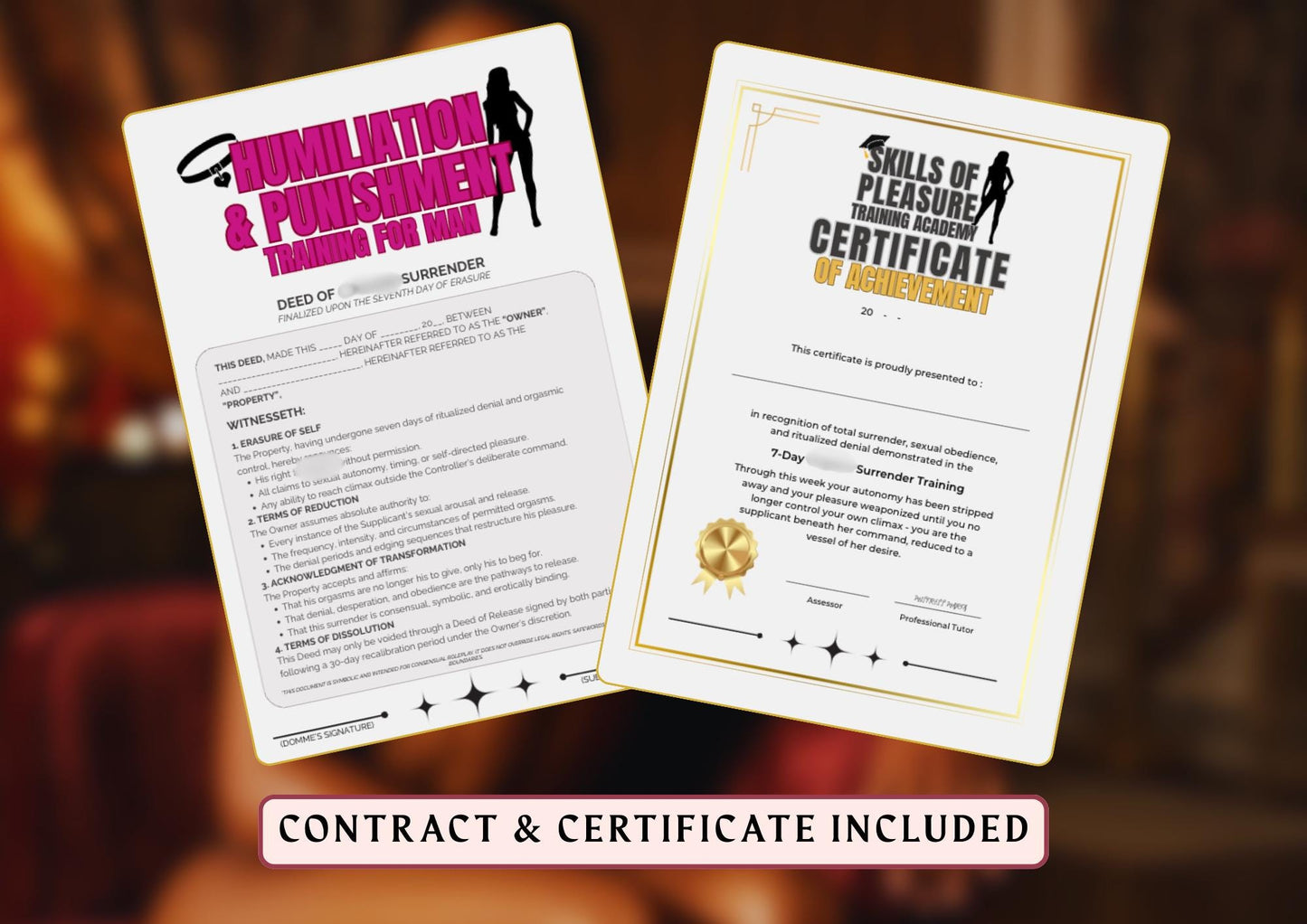 Orgasm Control Obedience 7-day FemDom Training