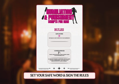 50 Bondage FemDom Tasks