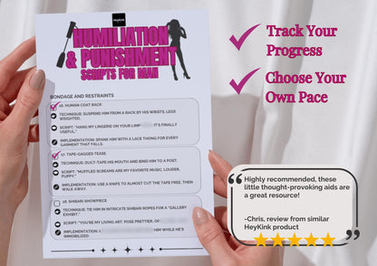 50 Bondage FemDom Tasks