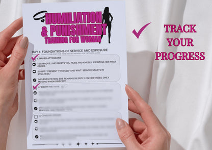 7-Day Protocol Training for Submissive Women