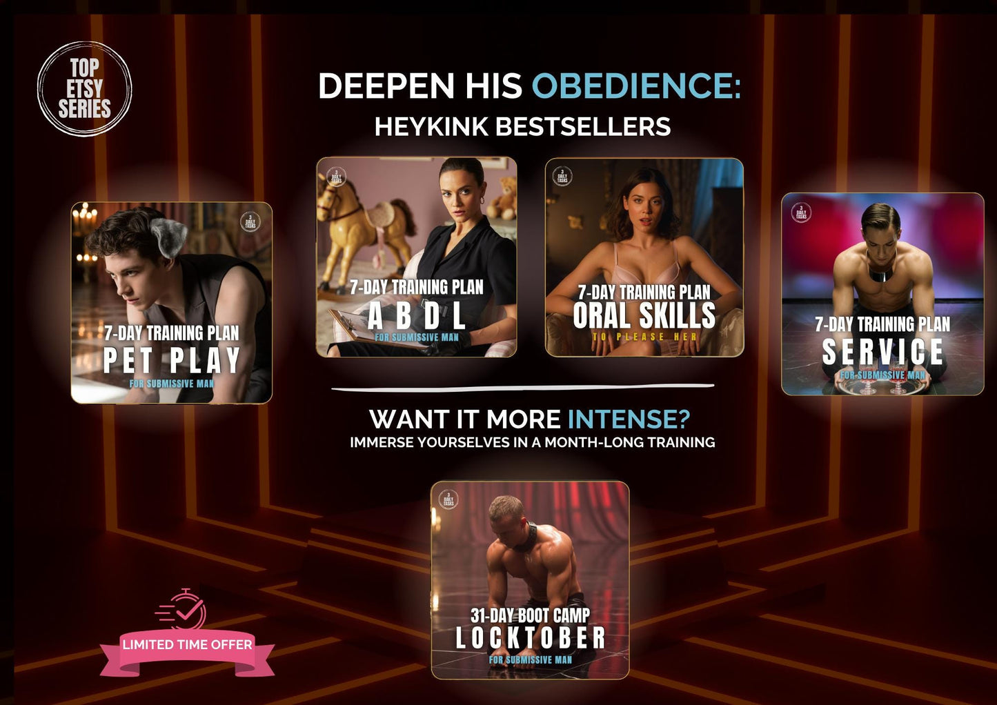 172-Day Obedience Training Plan for Submissive Men