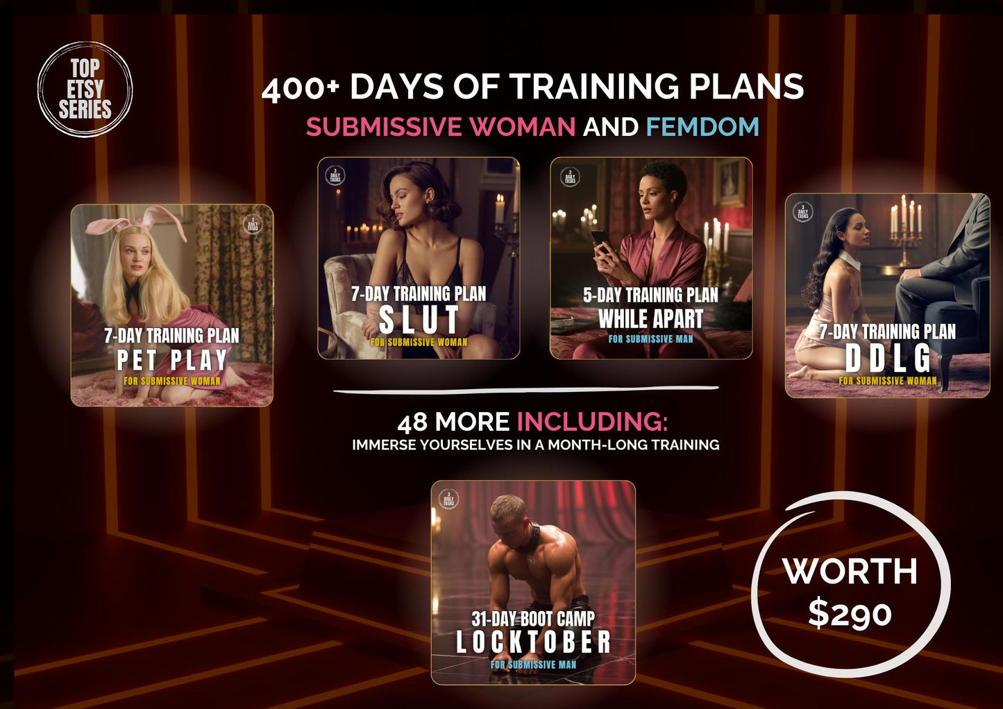174-in-1 Personalised BDSM Obedience Bundle